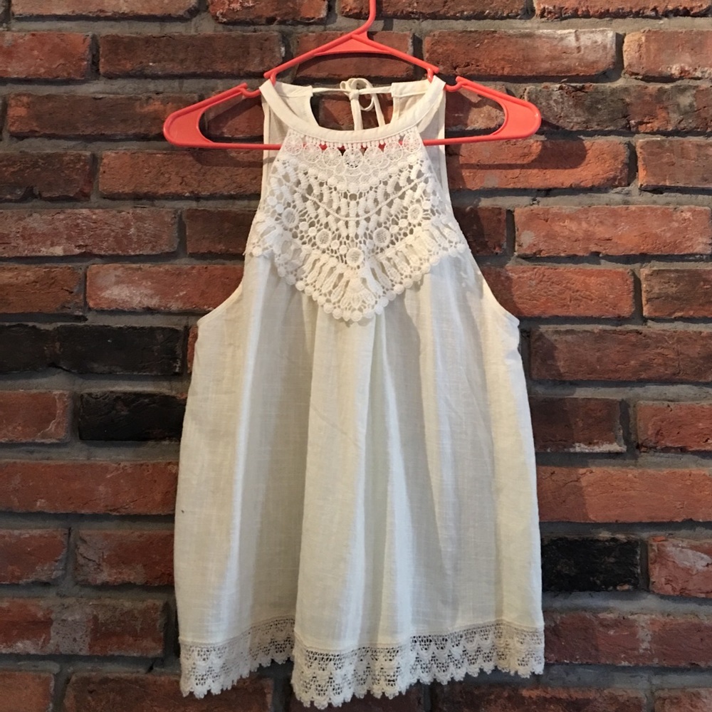 Linen Halter Top