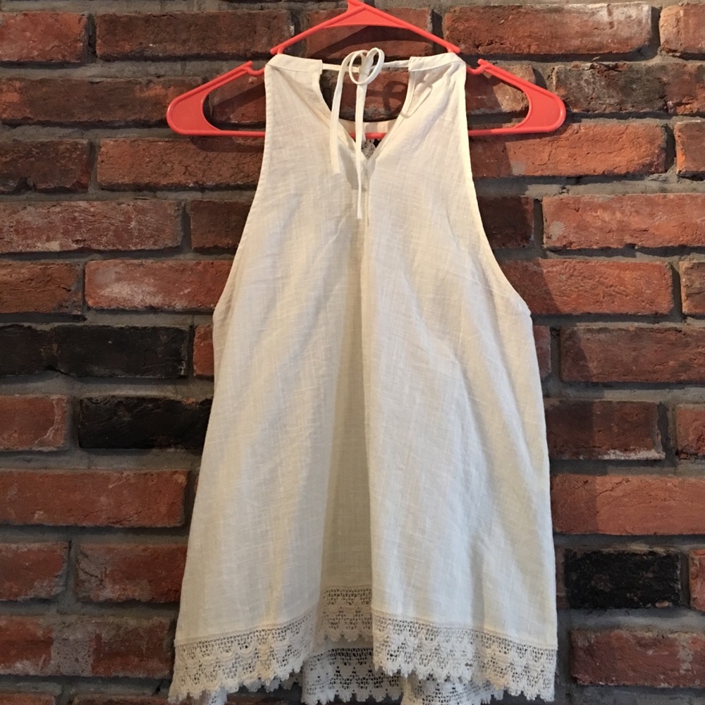 Linen Halter Top - Picture 3 of 3