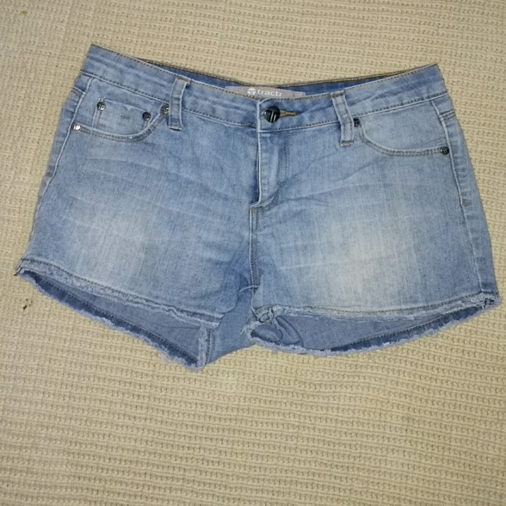 Girls Cotton Jean Shorts