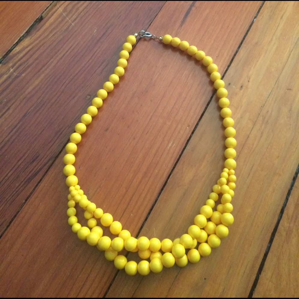 Vintage Gold Beaded Necklace