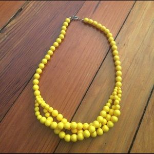 Vintage Gold Beaded Necklace
