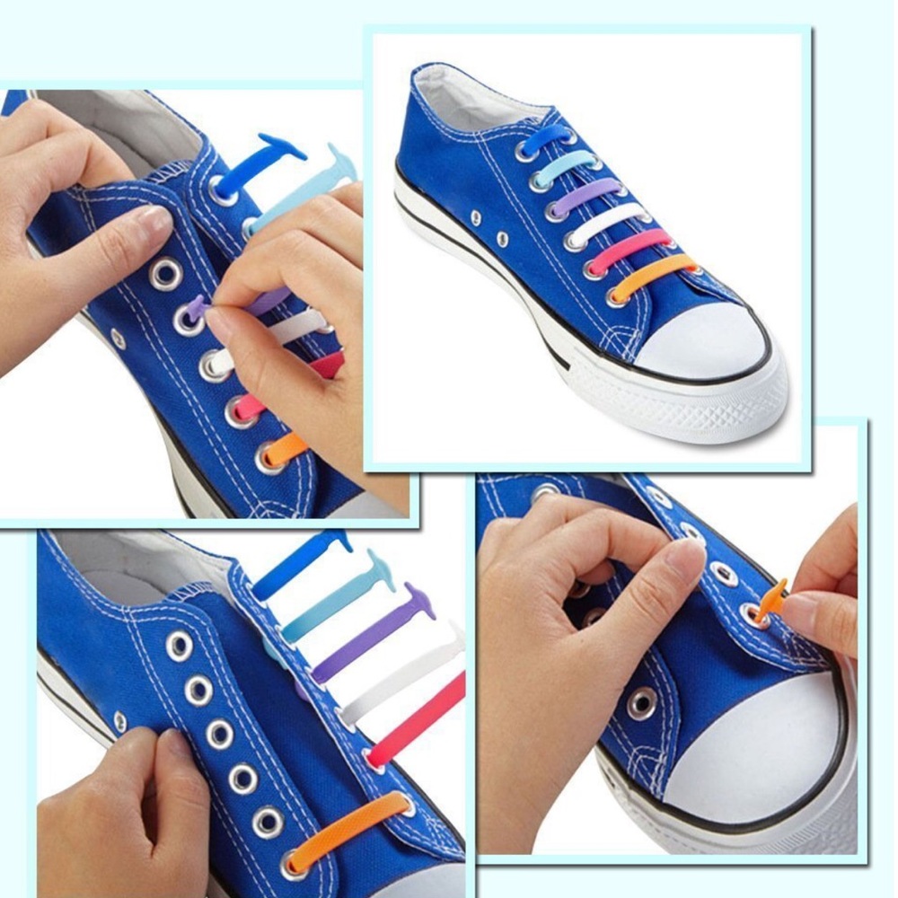 NEVER TIE AGAIN❣️Permanently Attach this SHOE LACE