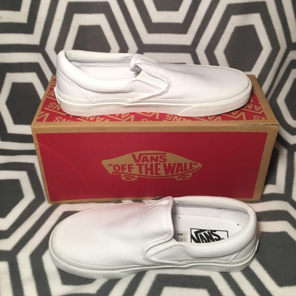 Vans Shoes - Classic Slip-on White VANS