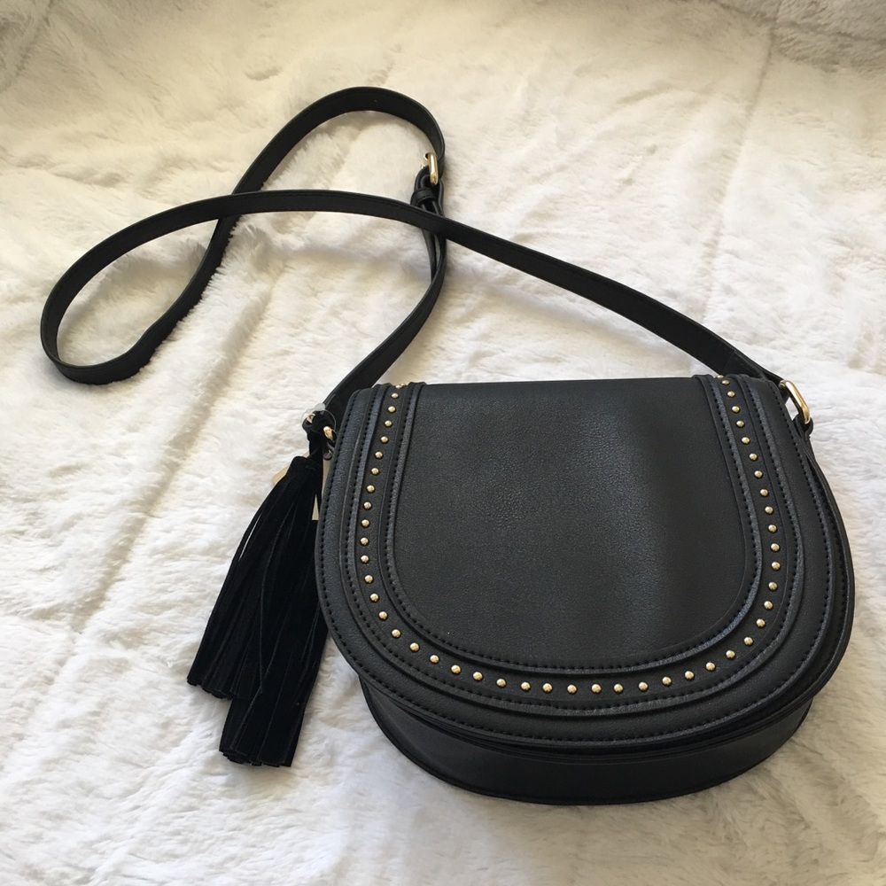 Rebecca Minkoff inspired cross body black bag 👜
