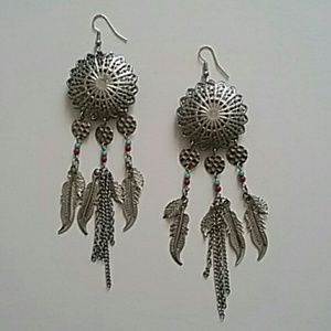Dreamcatcher earrings