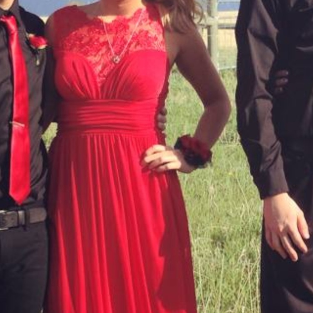 Red dress