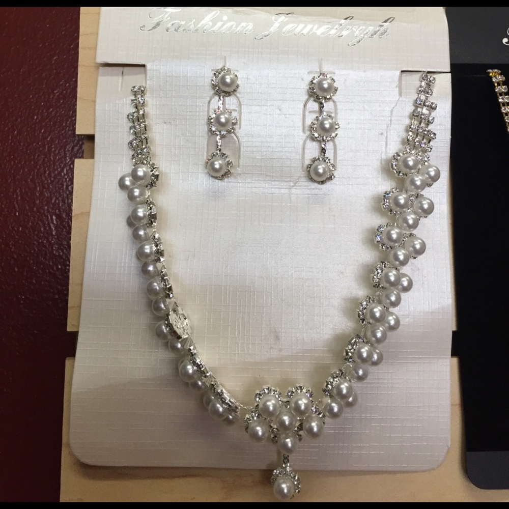 Beautiful pearl necklace