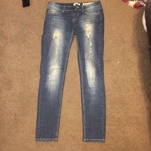 Indigo Rein distressed jeans