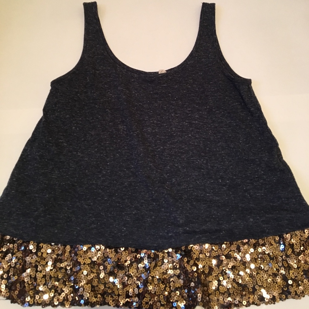 Mudd sequin tank