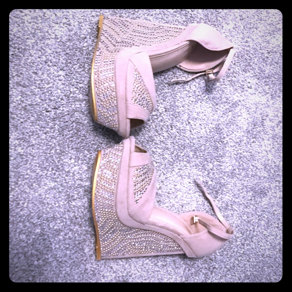 Rhinestone wedges