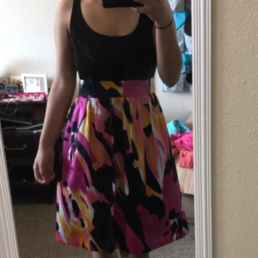 Watercolor dress