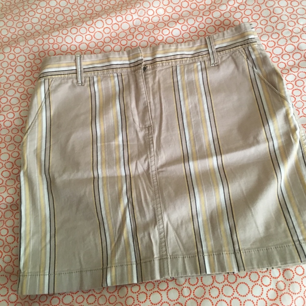 Old navy striped skirt
