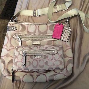 Coach purse and matching wallet