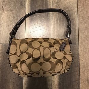 Coach // Brown Shoulder Purse
