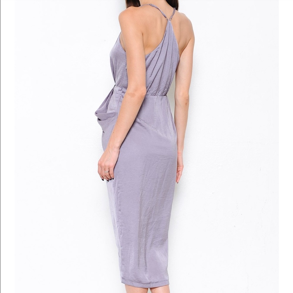 Drapey Surplice V-Neck Dress - Picture 6 of 8