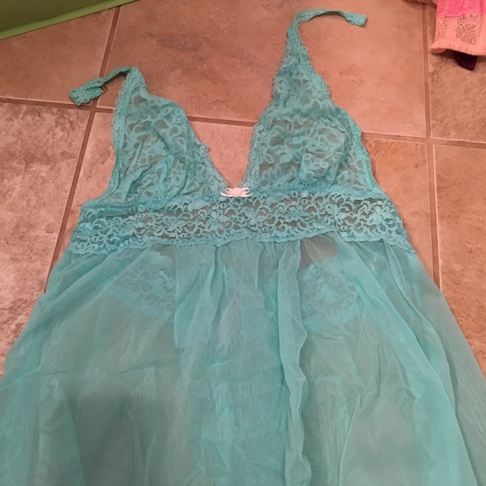 Lace halter top Nightie