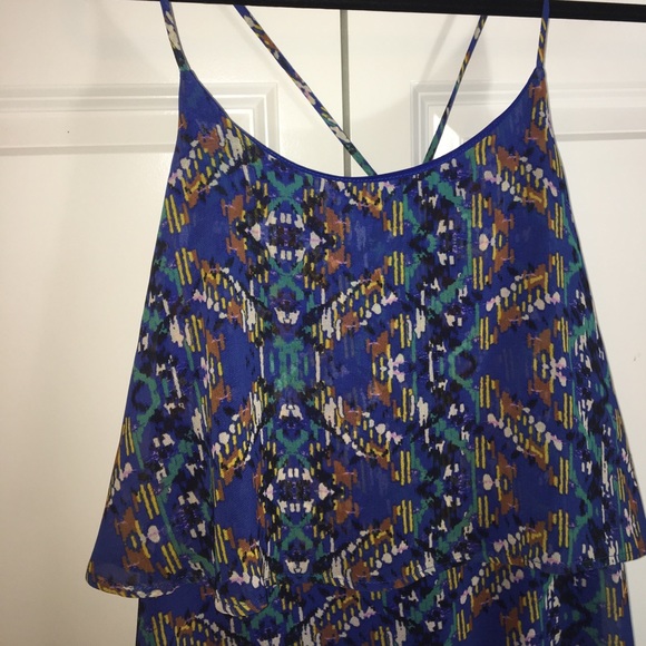 🌸SOLD🌸Print summer flowy dress - Picture 2 of 3