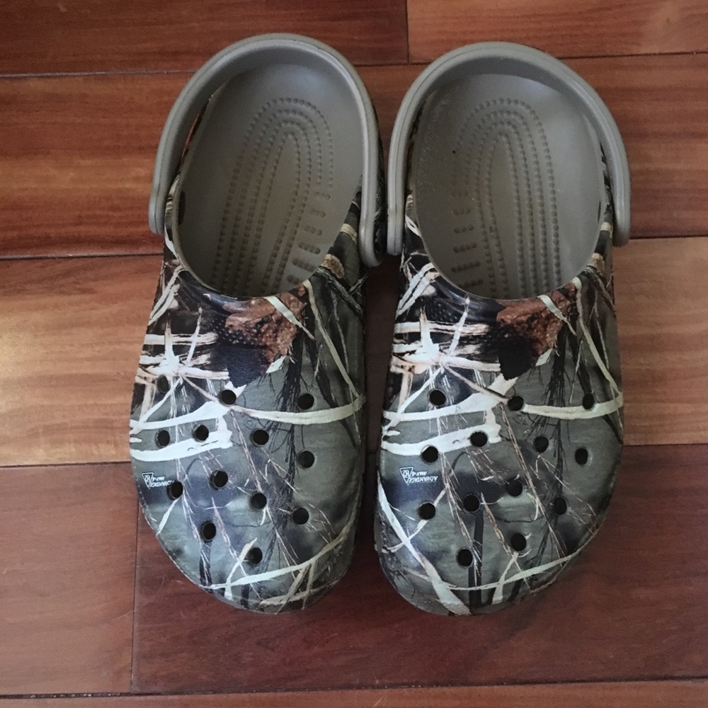 Camouflage Crocs