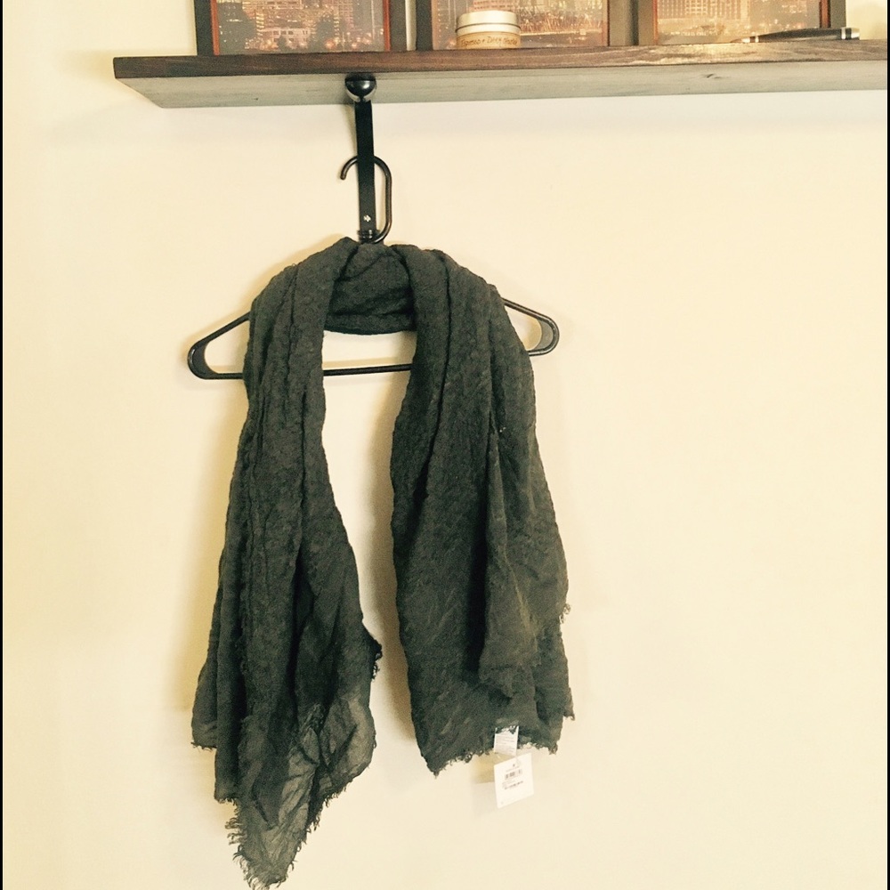 Nordstrom Charcoal Scarf