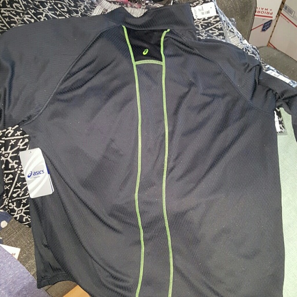 Asics Men's Trainer Quarter Zip Long Sleeve - Picture 5 of 6