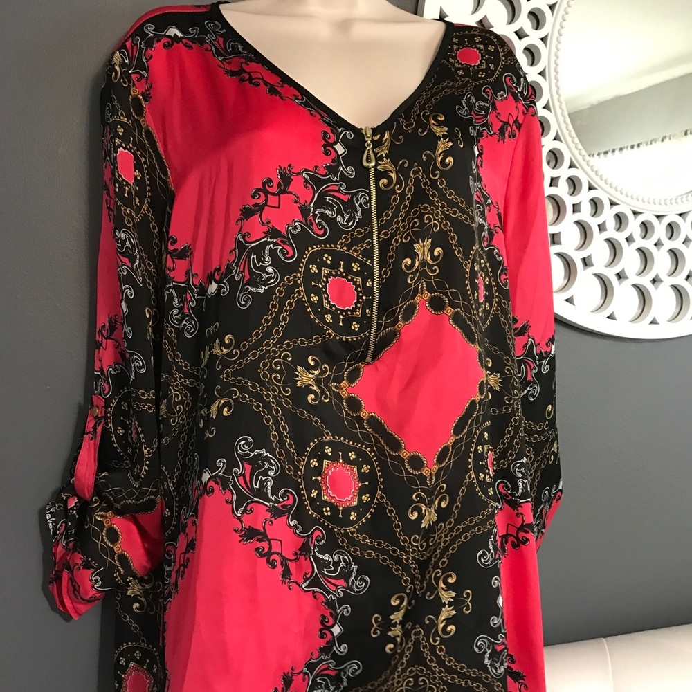 silk blouse