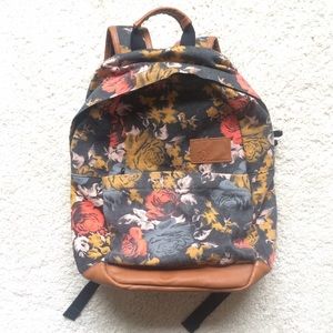 Floral backpack