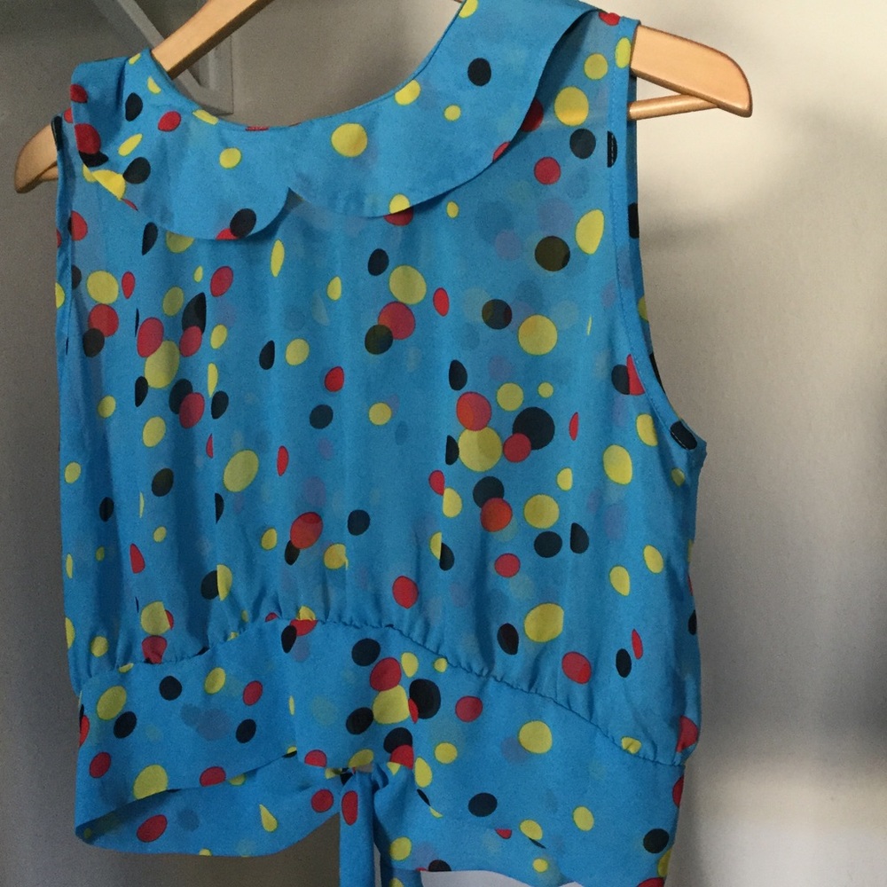 Polka dot shirt