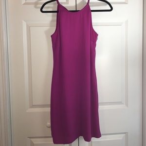 Magenta shift dress