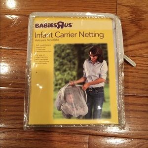 Infant Carrier Netting.