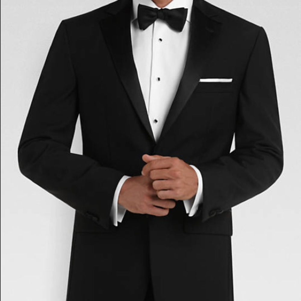 Tux shirt jacket and coat. Medium