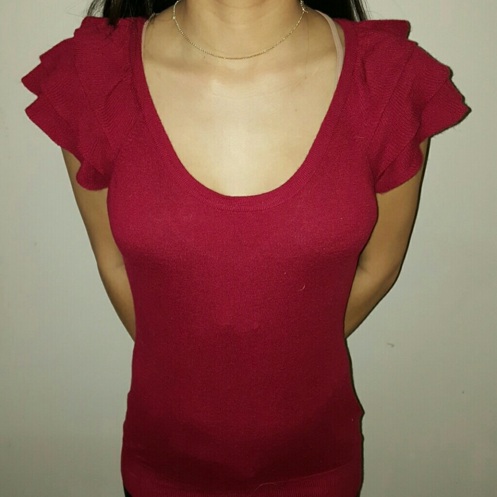 Short sleeve Express sweater top