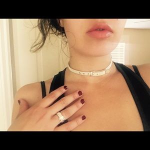 Tiffany matching buckle ring and choker/bracelet