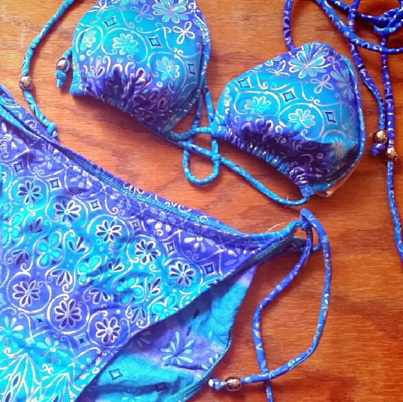 NEW Boho String Bikini Set - Picture 2 of 6