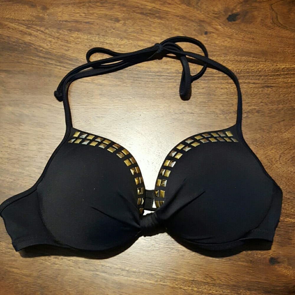 Studded Victoria's secret push up bikini top