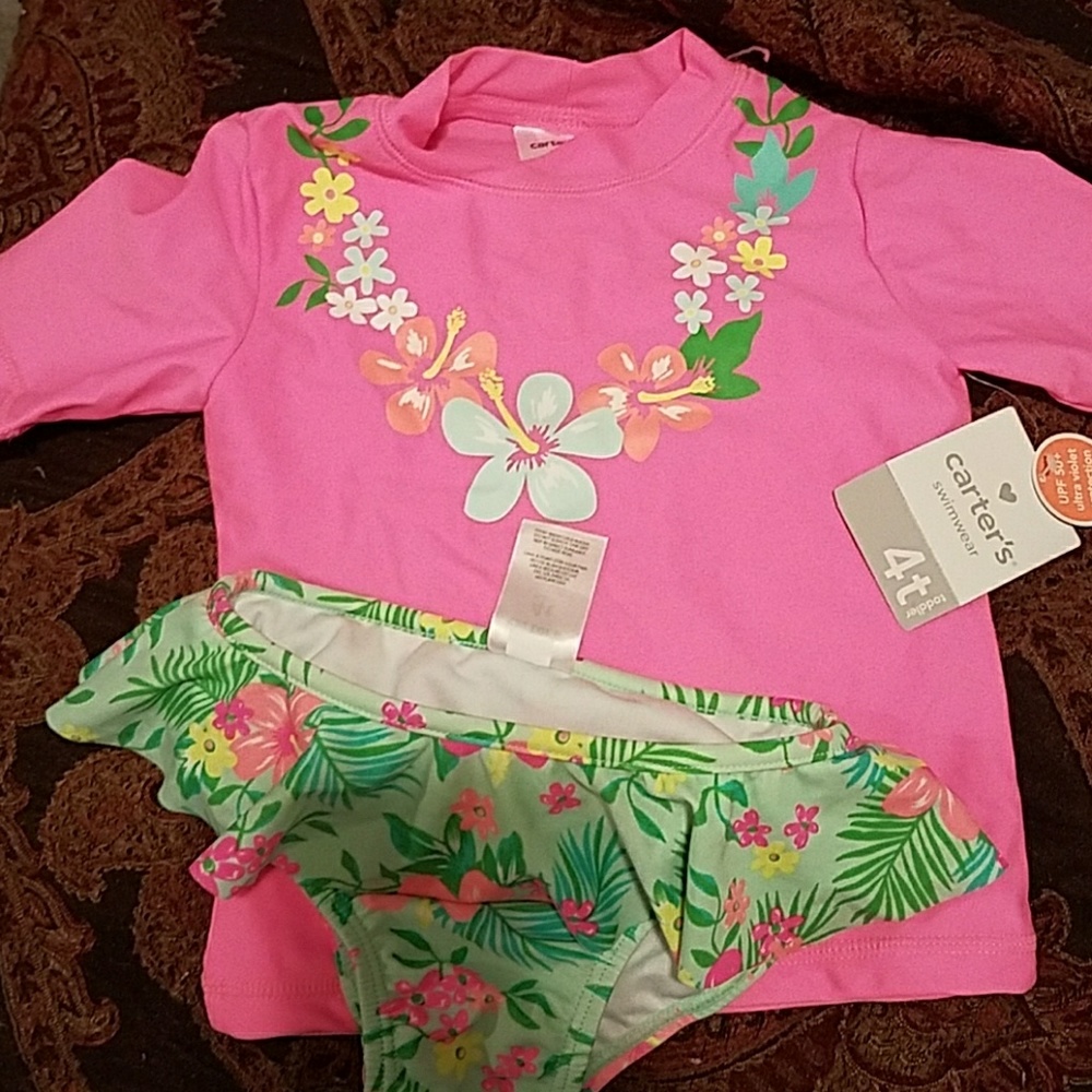 CARTER'S Hawaiian Swimsuit 2-Piece