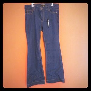 F21 Dark Bell Bottoms