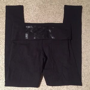 Black Victoria's Secret Pink Leggings