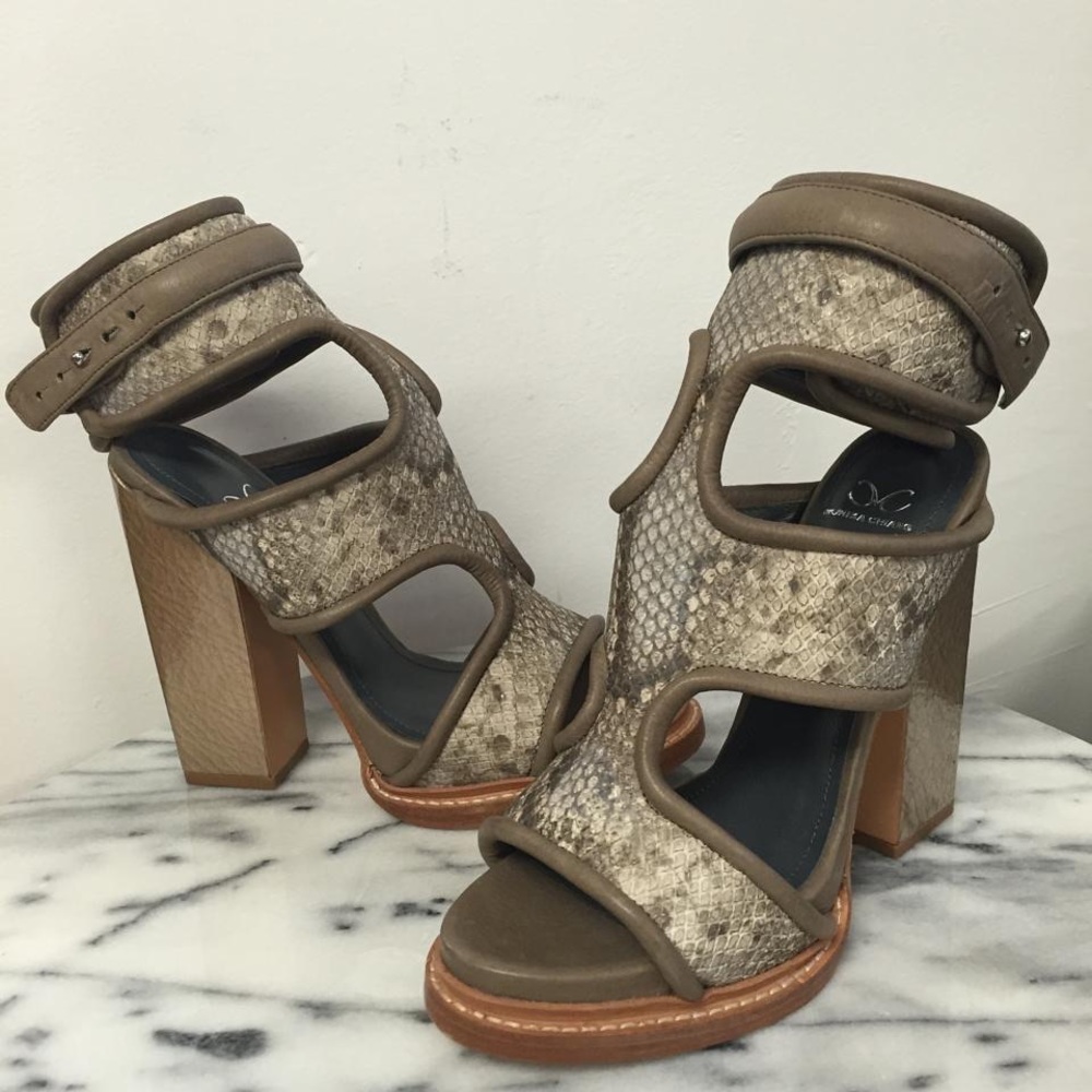 monika chiang cuff heel