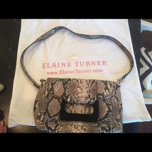 Elaine Turner
Olivia Python Cross Body Bag