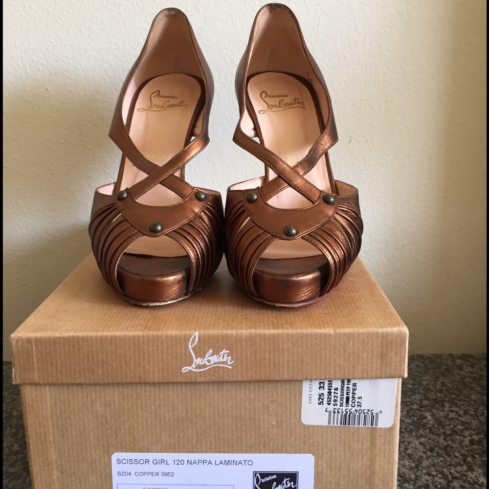 Christian Louboutin Scissor Girl 37.5