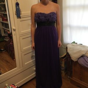 Purple dress