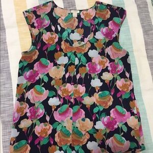 J Crew Floral Top