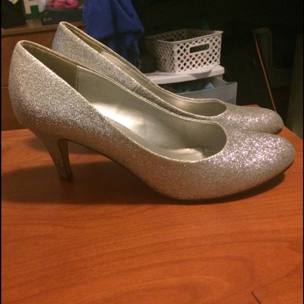 Silver heels