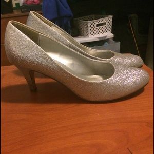 Silver heels