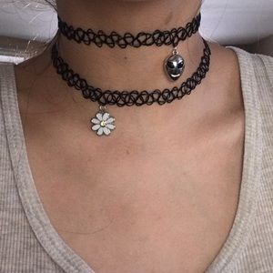 Two Hot Topic Chokers