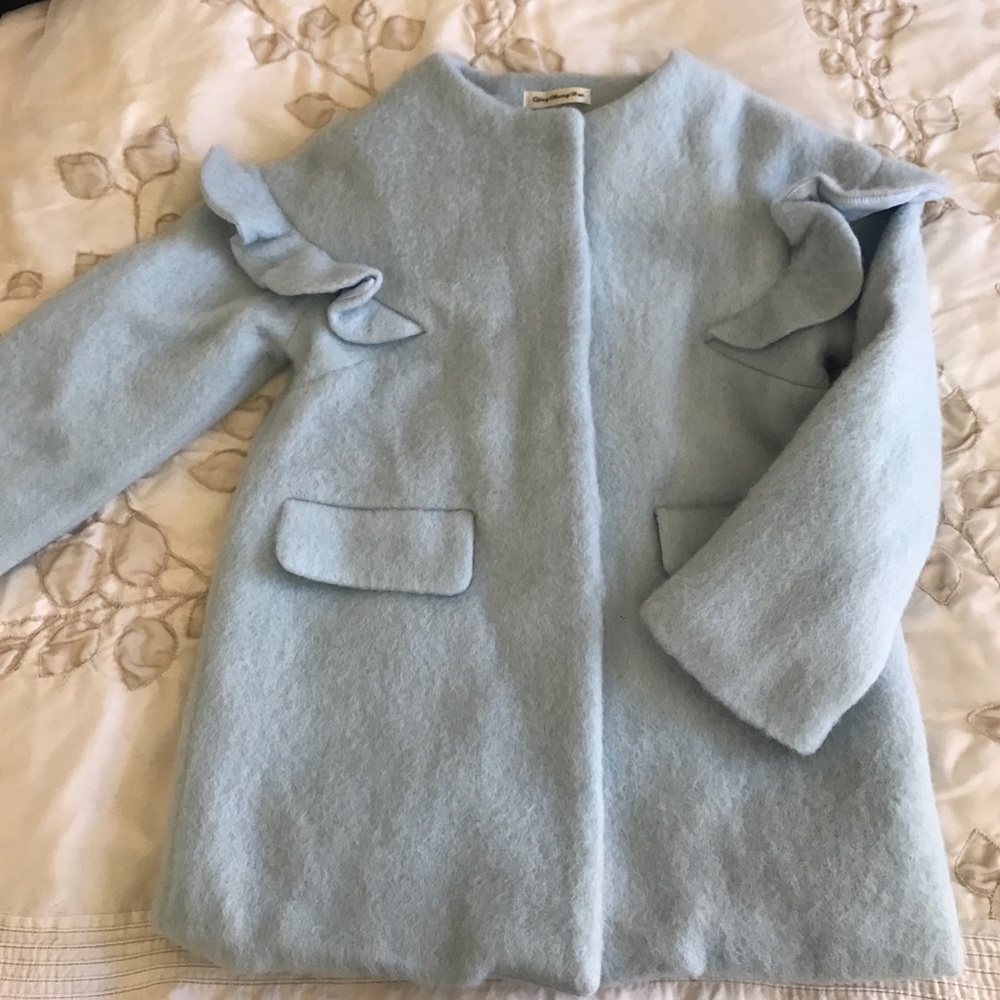Baby blue coat