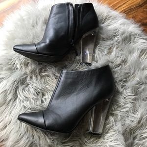 Nordstrom clear heeled booties