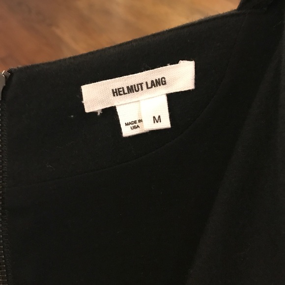 Helmut Lang black wrap dress - Picture 3 of 5