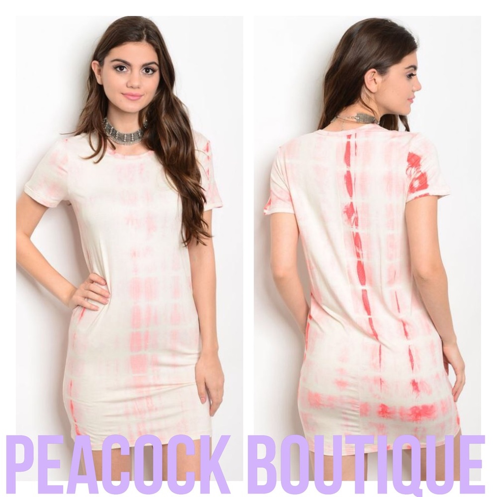 TYE DYE SHIRT DRESS TUNIC! AVAlLABLE!