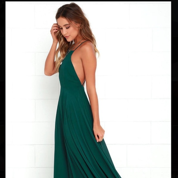 Dark Green Prom Dress Lulus